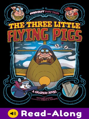 cover image of The Three Little Flying Pigs